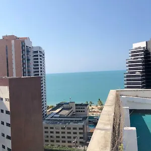  Apartamento Linda Cobertura Flat Com Terraço E Vista No Mar Brasil